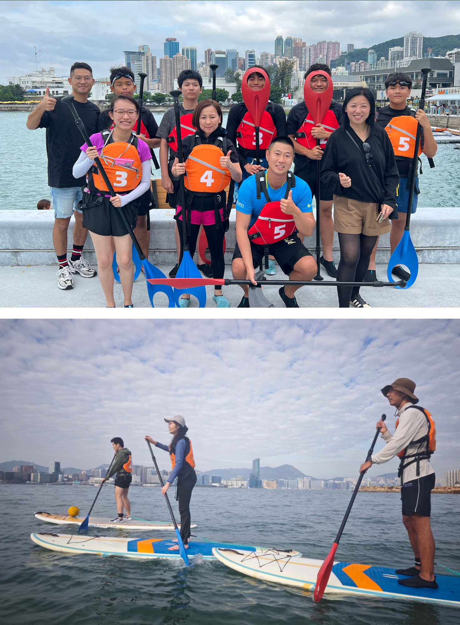 ［過去活動］水上尋城：挑戰之旅  - 立划板水球一段章